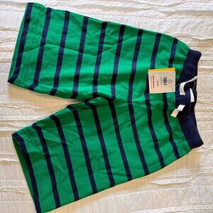 NEW WITH TAGS - Hanna Andersson striped shorts (size 130/size US 8)